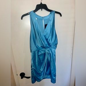 Blue Mini cocktail dress
